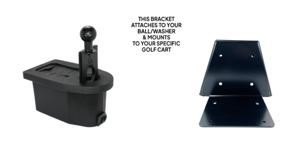 Iceberg Cooler Concepts - Yamaha -The Drive Model-Club and Ball Washer Universal Bracket with ball_club